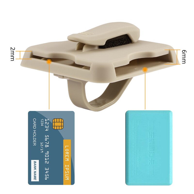 Auto Zonnebril Clips Box Organizer Case Zonneklep Zonnescherm Tas Voor Dacia duster logan sandero stepway lodgy mcv 2 Auto -styling