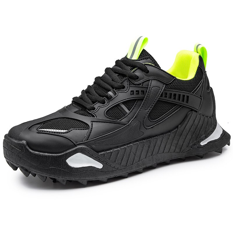 Mannen Golf Schoenen Sport Comfortabele Mannelijke Lopen Platte Schoenen Zwart Wit Outdoor Man Golf Athletic Footwear Trainer Lente Herfst