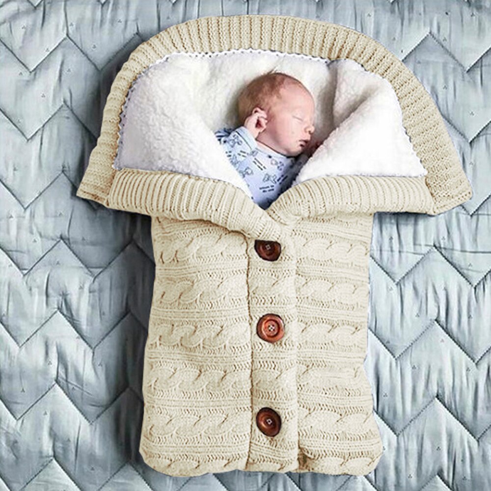 Baby Schlafsack Winter Warme Schlafsäcke Kleinkind Geschmack betroffen wickeln wickeln Kinderwagen wickeln Kleinkind Decke wickeln Schlafsack 0 ~ 12M