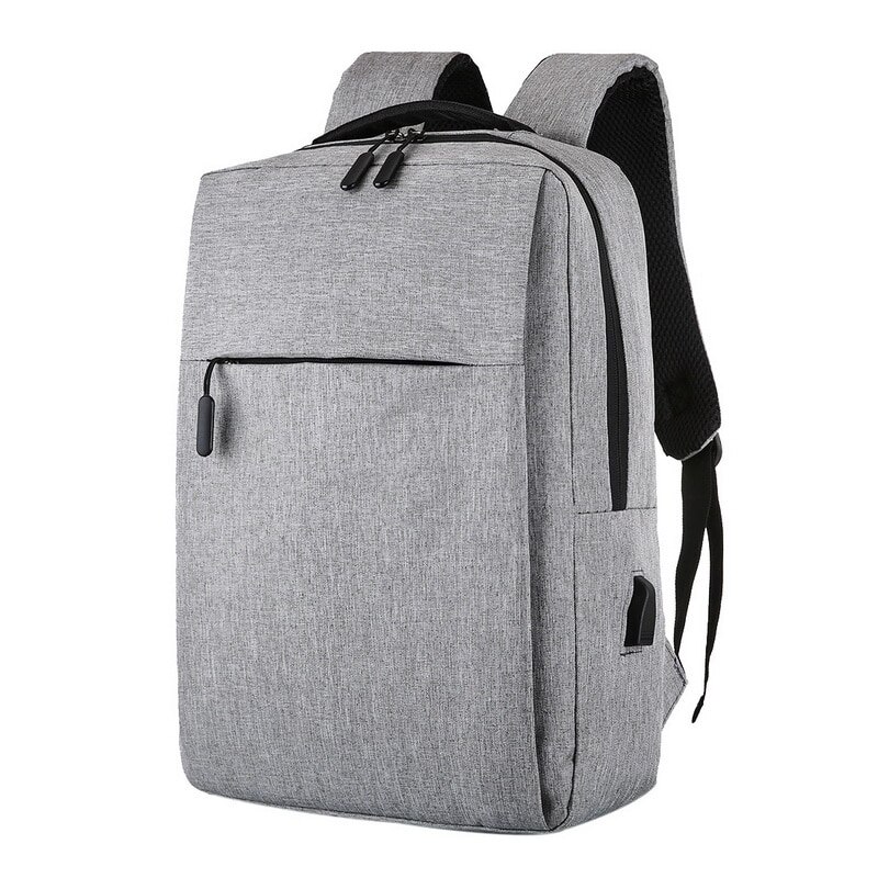 Men Laptop Backpacks Travel Backpack Multifunction Business Bag Anti Theft USB Charging Waterproof Unisex School Backpack: GREY 3