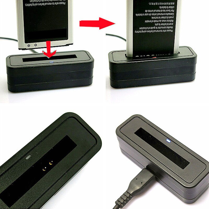Battery Charger For LG G5 G4 G3 Cradle Dock For LG V20 K10 V10 G Pro F240 G Pro 2 F350 D855 D830 H810 H815 H850 Black USB Cable