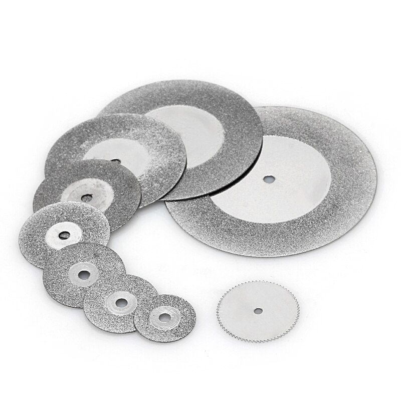 38 stuks diamant slijpschijf voor dremel gereedschap accessoires mini zaagblad diamant slijpschijf set roterend gereedschap