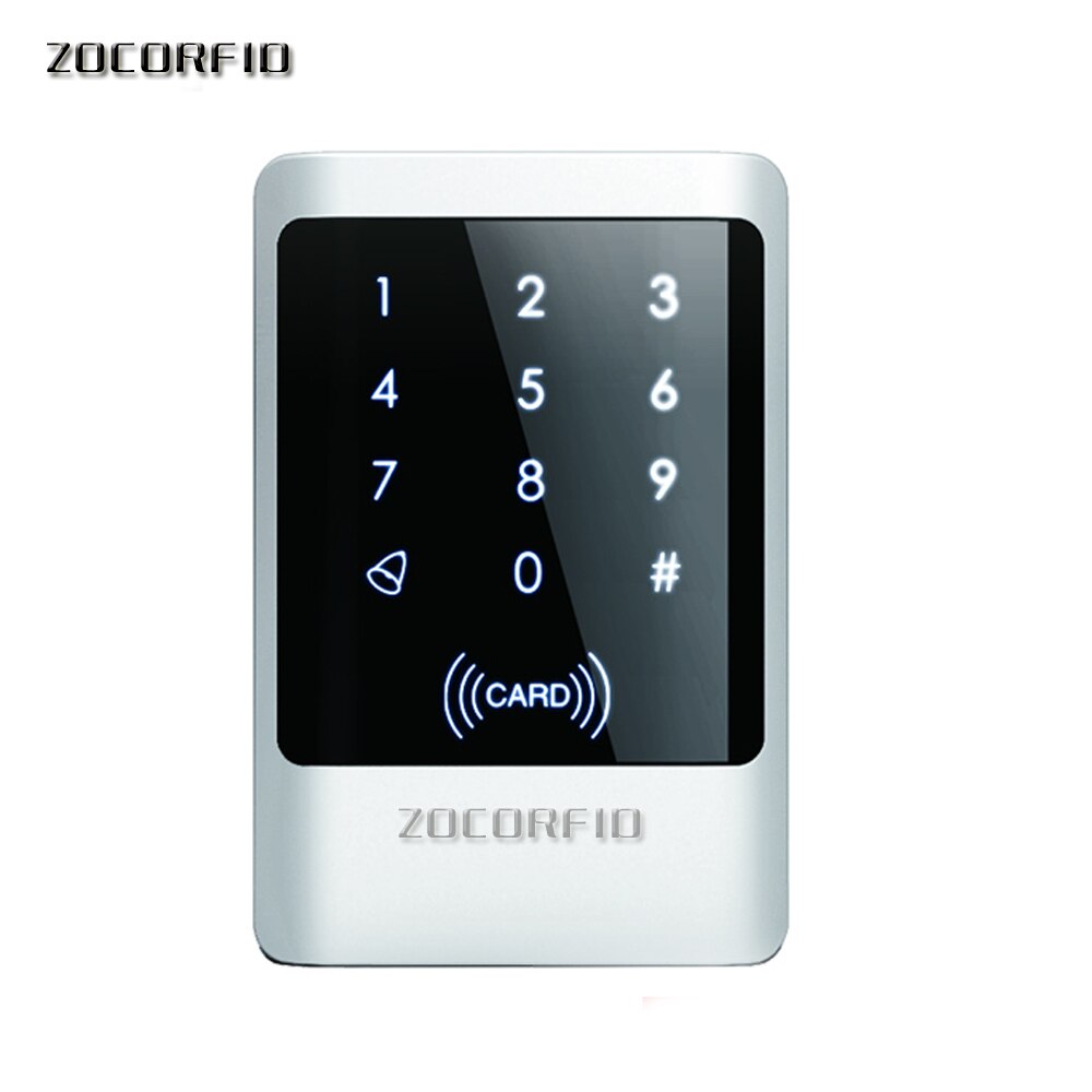 Rfid Door Access Control System IP68 Waterproof Metal Keypad Proximity Card Standalone Access Control