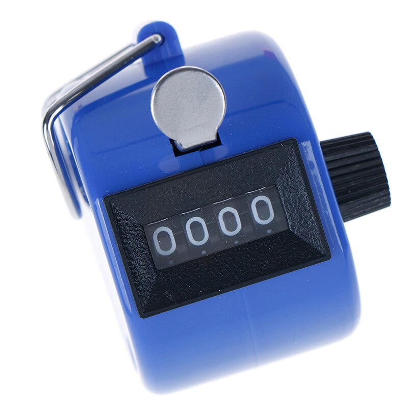Digital Hand Tally Counter 4 Digit Number Hand Held Tally Counter Manual Counting Golf Clicker Training Counter Tally Clicker
