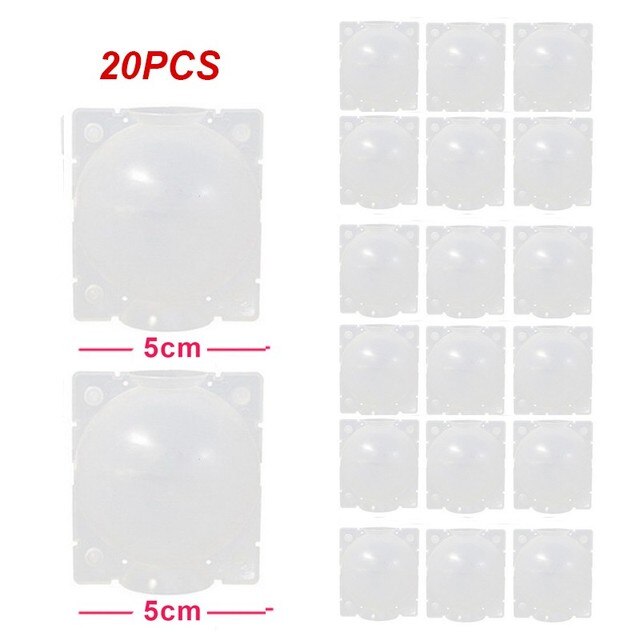 10pcs Grafted Rooter Tree High Altitude Pressure Branch Plant Propagation Ball For Indoor And Outdoor Plants: Transparent 20PCS