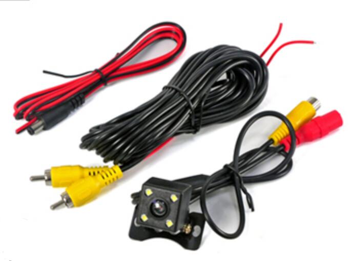 For HD 7&quot; autoradio 2 din car radio coche recorder Touch Screen audio bluetooth usb rear view camera mp5 multimidio player: 4 LED CAMERA