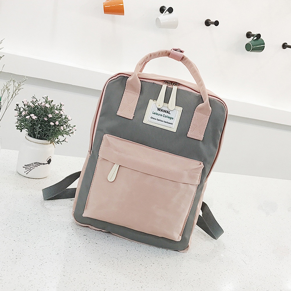 Vrouwelijke Rugzak Mode Vrouwen Meisje Studenten Canvas Schoudertas Schooltas Reizen Tote Rugzak Mochilas Mujer # T3G
