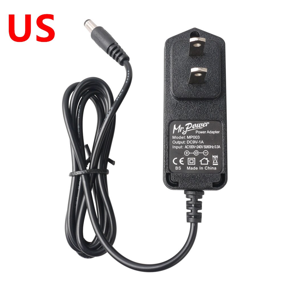 Adaptateur d&#39;alimentation pour clavier Casio AD-5, DC 9V 1A, AC110-240V, AD-5EL, AD-5MLE, AD-5MR, AD-5MU: US Plug