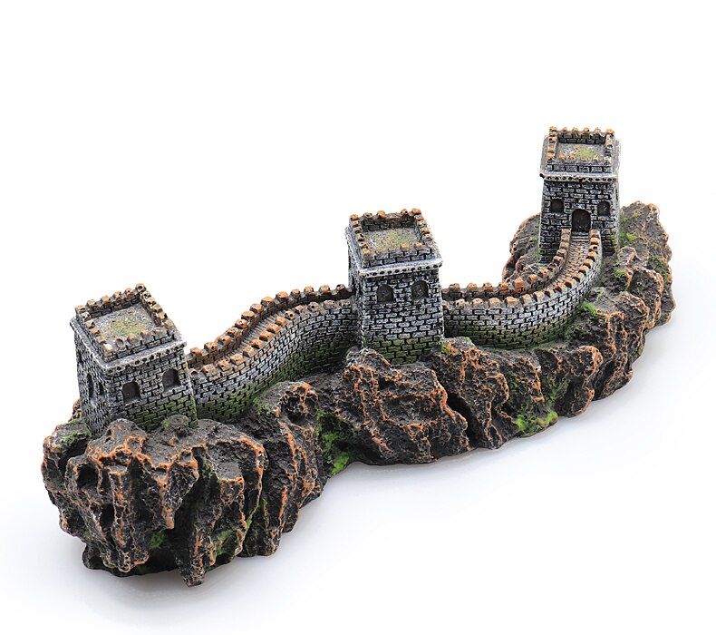 Aquarium Aquarium décor la grande mur ornement Reptile poisson cachette grotte décoration