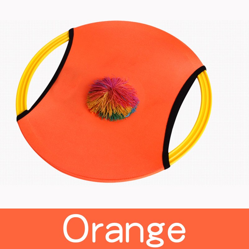 Ruizhi Children Bouncing Ball Elastic Ring Throw Catch Ball Outdoor Sports Game School Activities Beach Ball Kids Toys RZ1101: Orange