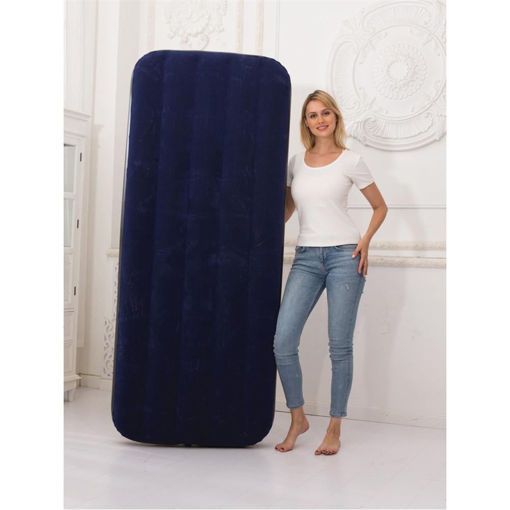Air Mattress Durable Blow Up Airbed Inflatable Mattresses With Built In Pump For Home Outdoor Mattresses For Garden Loungers