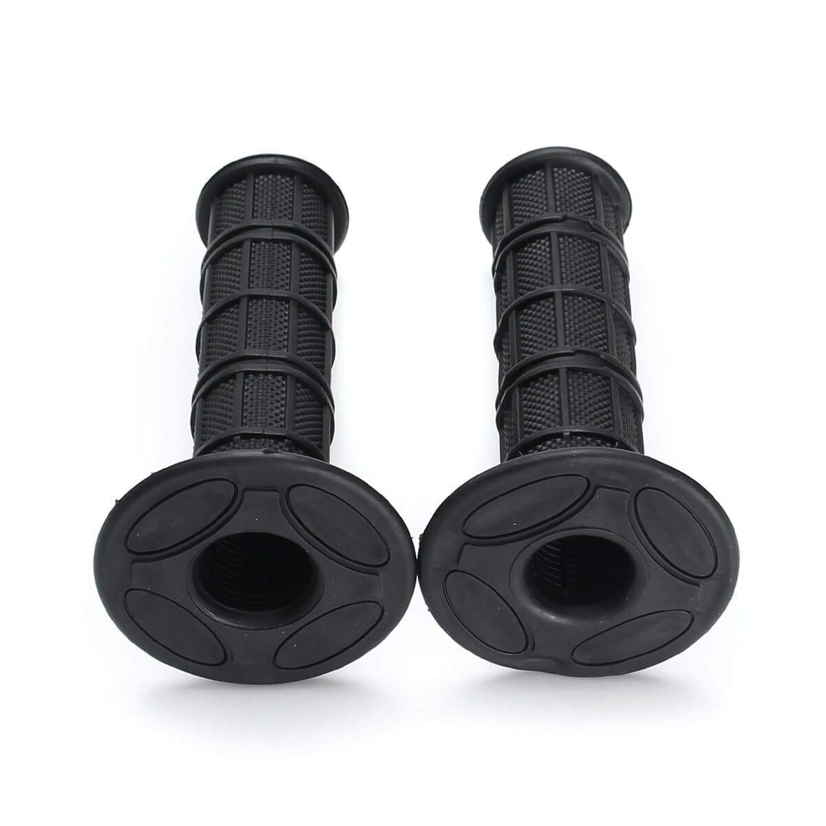 1 Pair 7/8 Inch 10 Color Motorcycle Rubber Handlebar Grips For CRF /YZF /WRF /KXF /KLX /KTM /RMZ Pit Dirt Bike Motocross: Black