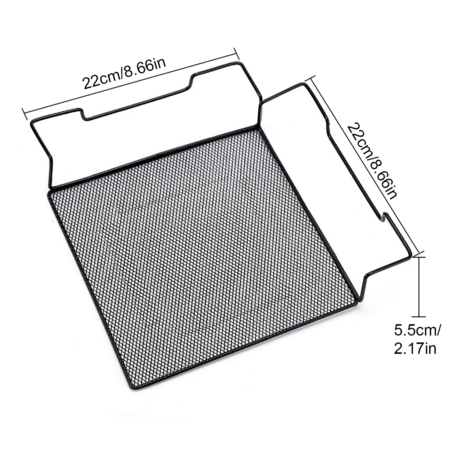 Square Iron Wire Balcony Office Cubicle Corner Storage Rack Shelf for Books Pens Telephone Plants Pots Picture Frames