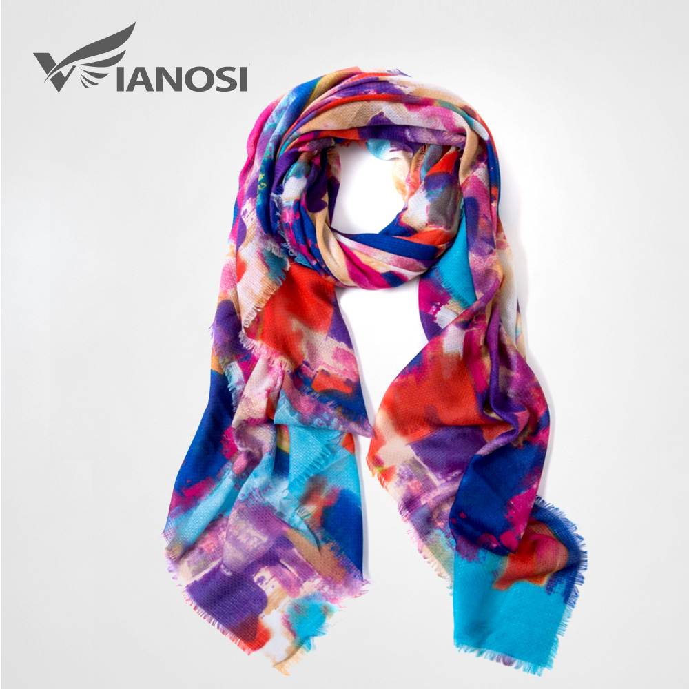 [vianosi] luxe merk sjaal dames grote maat sjaal foulard femme bandana zachte cachecol hijab damessjaal
