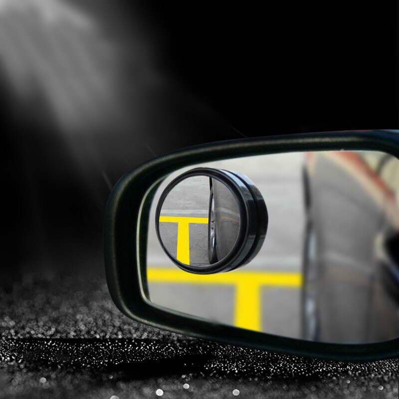 Espejo retrovisor giratorio de ángulo de 360 grados para coche, accesorios de gran visión para Interior, 1 ud.