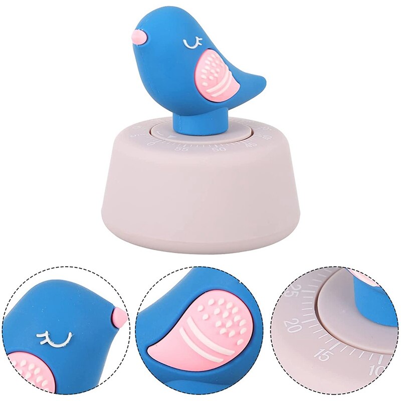 Kitchen Timer Mechanical Egg Timers Figure Countdown Alarm Timer Cooking Learning Work Time Timer for Home