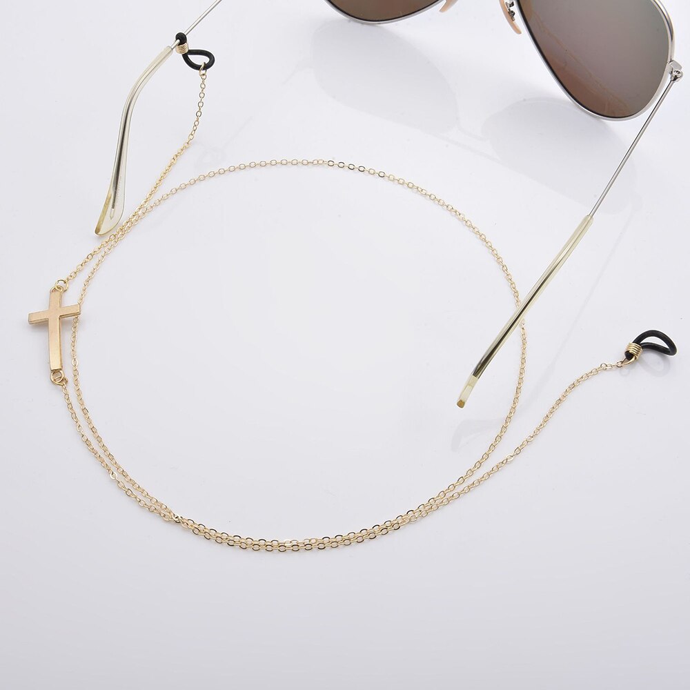 20 Soorten Leesbril Opknoping Ketting Zonnebril Bril Frame Neck Strap Bril Antislip Metalen Ketting: 12