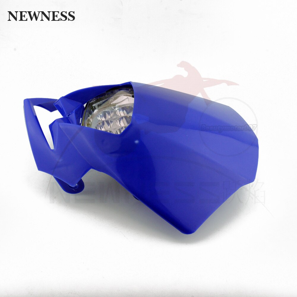 Universal Motocross faros LED lámpara Enduro para KLX KDX RMZ DRZ DR XR YZ CR EXC XCF SMR