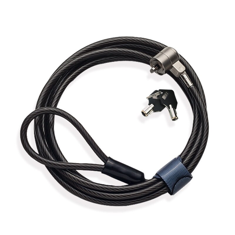 Notebook Laptop Computer Lock Beveiliging Security China Kabel Ketting Met Sleutel Notebook Pc Laptop Anti-Diefstal Slot