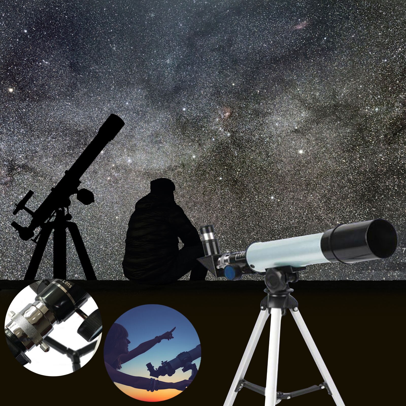 Hd Telescope F36050 Entry Level Monocular Telescope High Resolution For Children Телескоп