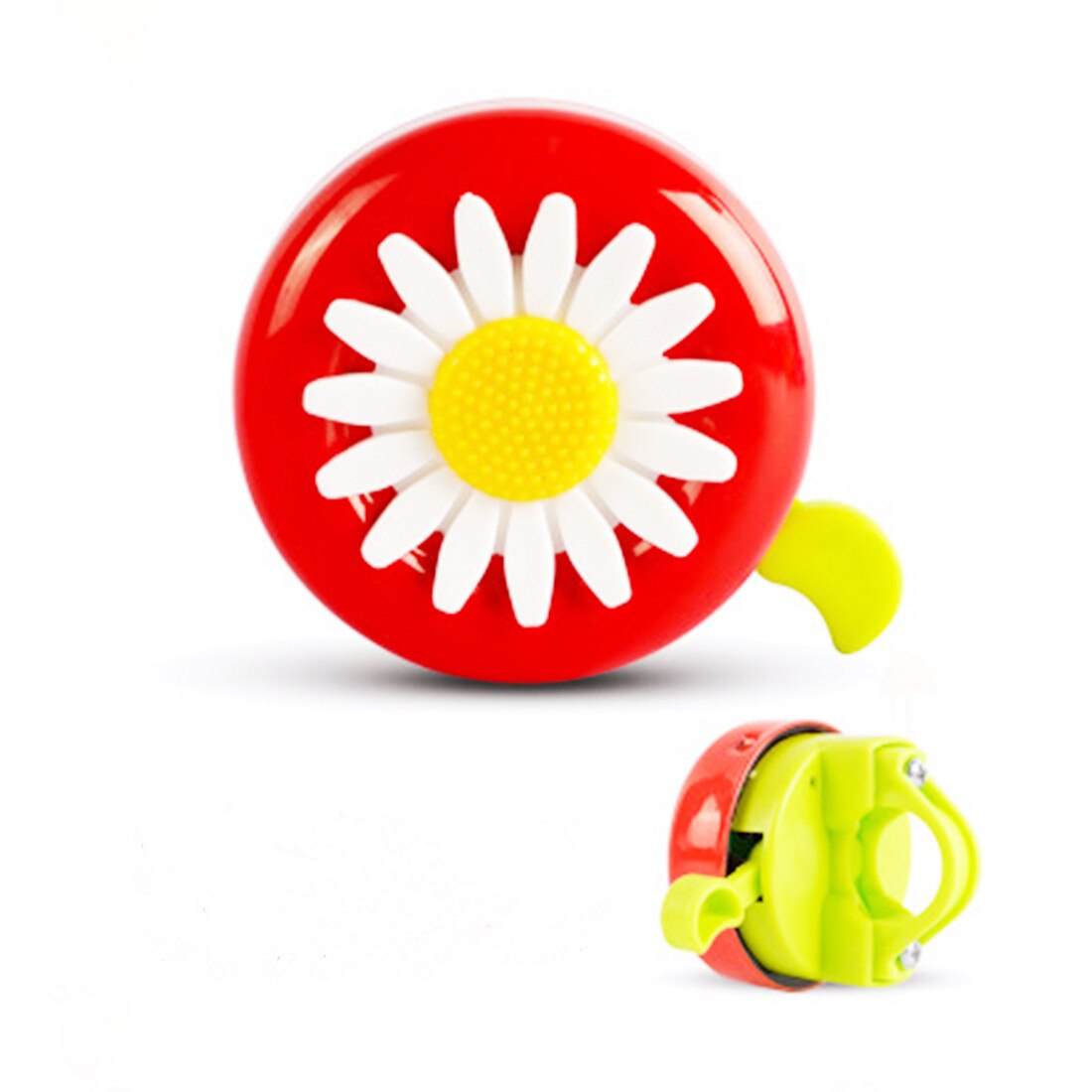 Cyrusher Bicycle Bell Cartoon Super Loud Little Daisy Bell Children's Balance Bike Scooter Riding Mountain Bike Horn: Red green