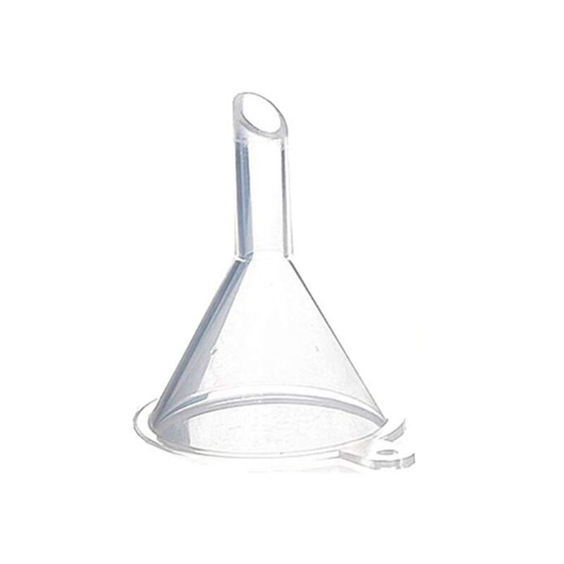 100 Pcs Mini Trechter, Clear Plastic Trechters Multifunctionele Trechters Voor Parfum M5TB