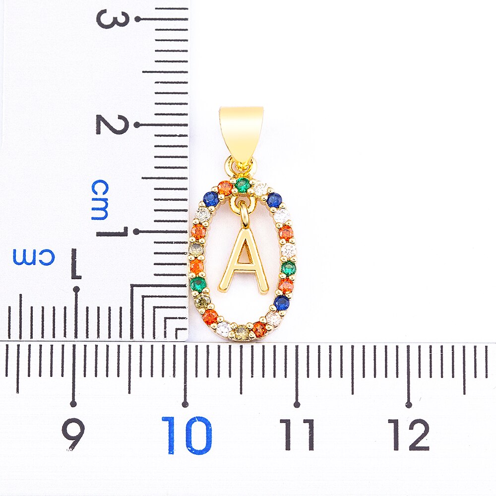 Nouvelle offre spéciale coloré 26 lettres A-Z initiale M S C K Alphabet pendentif longue chaîne collier nom bijoux femmes accessoires
