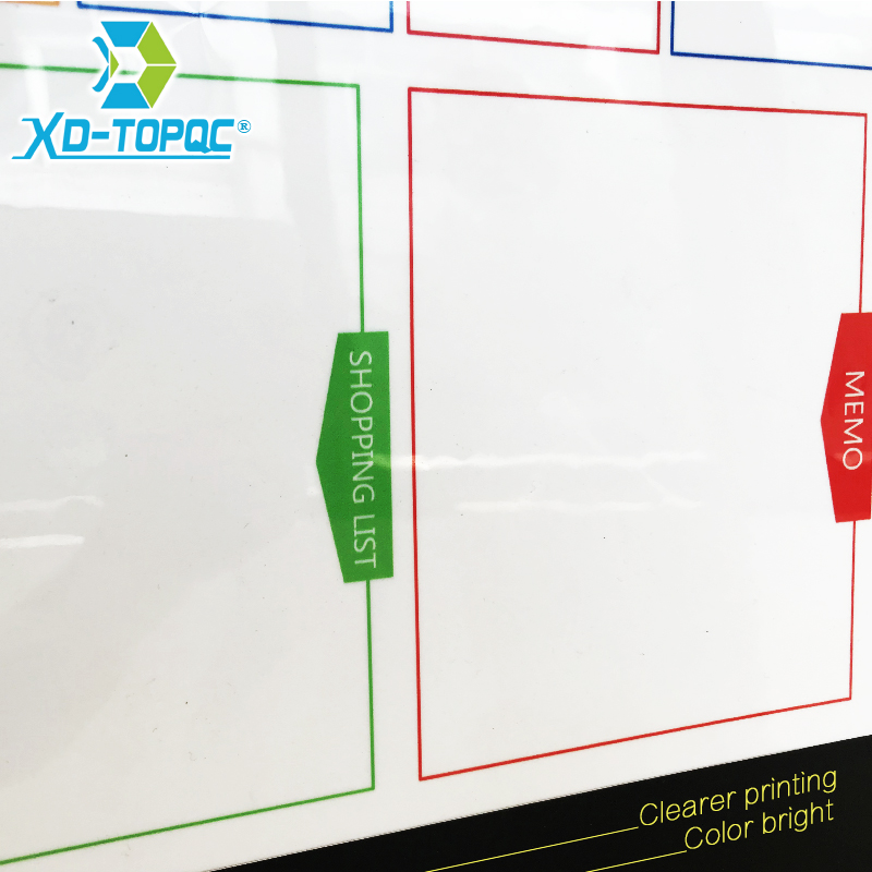 Ugeplan whiteboard  a3 opslagstavle 29.7*42cm magnetisk kalender fleksibel børn tegning hvid køleskab magnet køkken memo board
