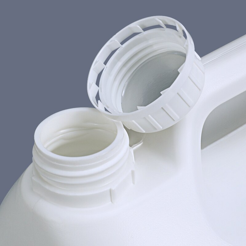 1 gallon empty plastic barrel Acid Alkali resistance container for chemical liquid portable 4L fluorinated bottle 2PCS/lot