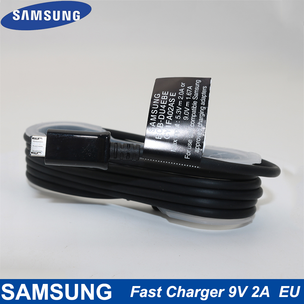 Per Samsung caricabatterie rapido adattatore da parete cavo di ricarica Micro USB per Samsung Galaxy S6 S7 Edge J3 J5 J7 Note4 5 A3 A5 A7 2016