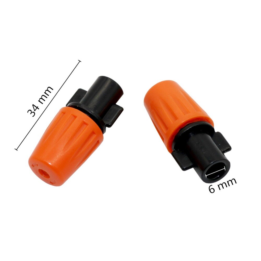 360 Degrees Multi-nozzle sprinkler Agriculture Greenhouse Spray up vertically, Suspension Nozzle Water Fogger 1 Pcs