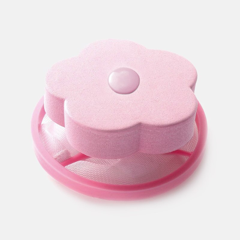 Siatka filtrująca podkładka worek filtracyjny usuwanie włosów pływające zwierzę futro szarpie wyłapywacz włosów wyłapywacz włosów zmywacz pralnia czyszczenie siatkowa torba: różowy