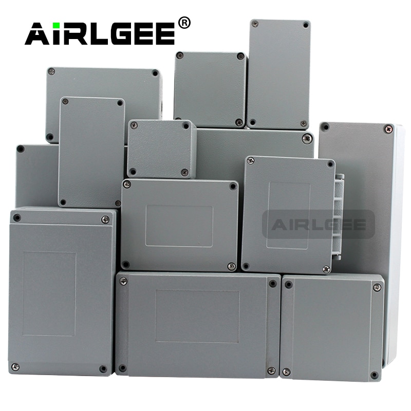 Industry IP66 Waterproof Cast Aluminum Junction Box for electronic project Outdoor Explosion-proof Electrical Enclosure Case