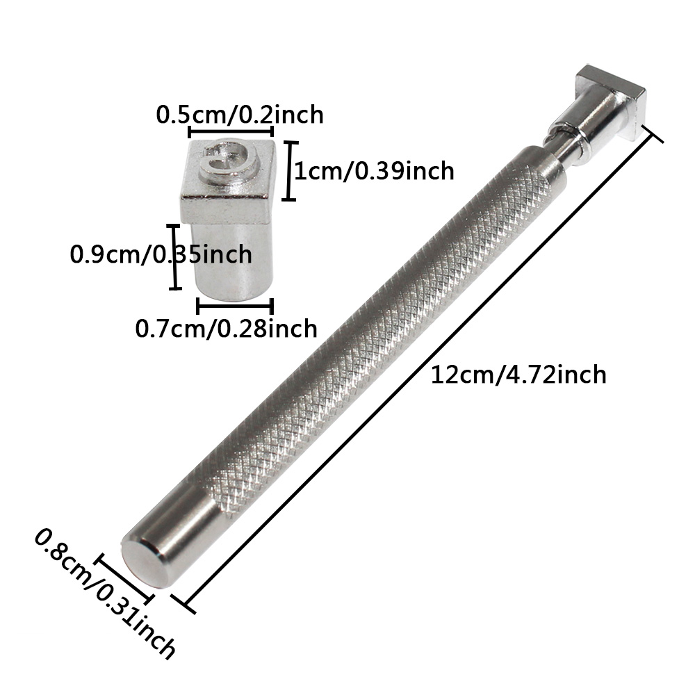 36 stk / sæt stålstans alfabet brev nummer læder stempel stempel 3 mm / 6 mm metal stansning læder værktøj