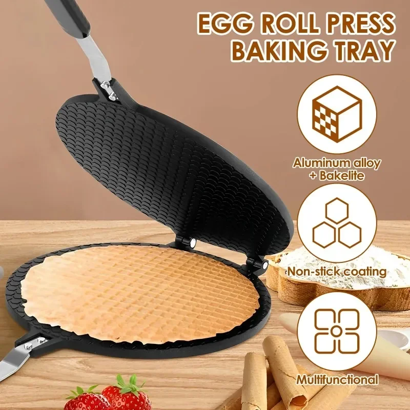 Aluminium Alloy Waffle Cone Maker Multipurpose – Grandado