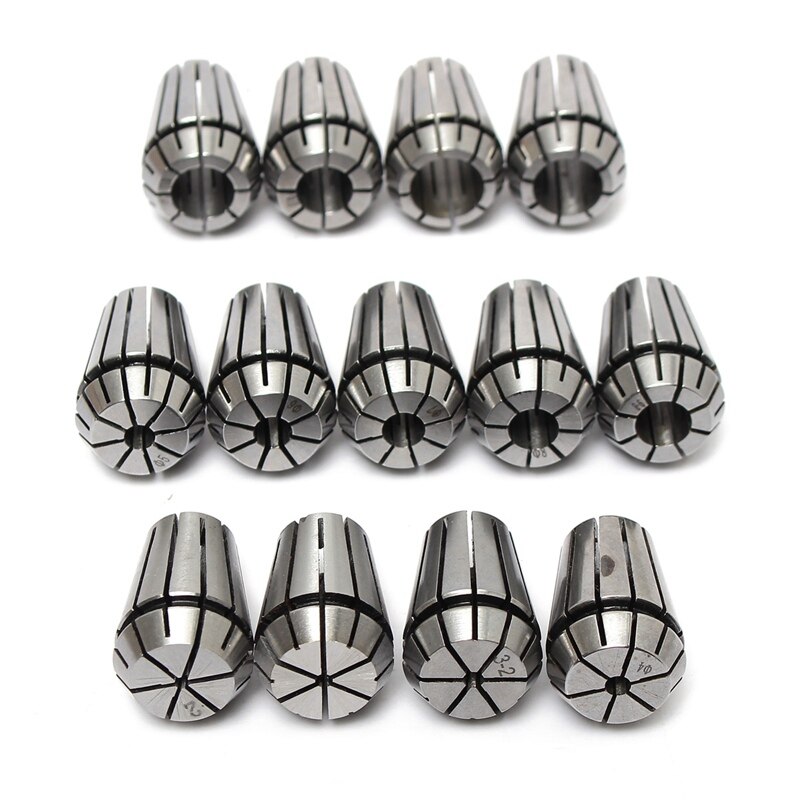 Spantangen, ER20 spantang, elastische spantang ER20, spanbus set gravure CNC draaimachine frezen Chuck Tool, van 65 Mn veerstaal, 10 stuks (3mm, 1/8, 4 mm, 5 mm, 6 mm, 1/4, 8 mm, 10 Spantangen, ER20 spantang, elastische spantang ER20, spanbus set gravure CNC draaimachine frezen Chuck Tool, van 65 Mn veerstaal, 10 stuks (3mm, 1/8, 4 mm, 5 mm, 6 mm, 1/4, 8 mm, 10
