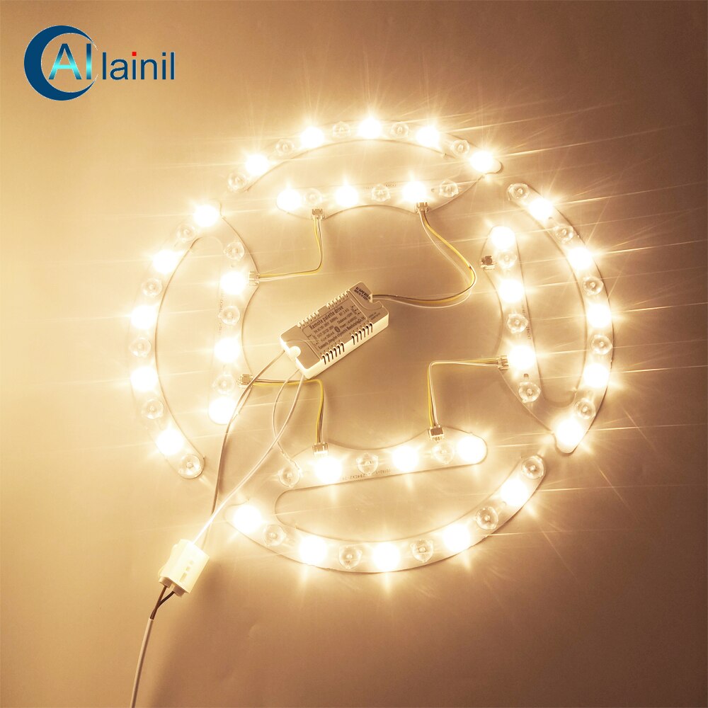 (4pcs/pack)High lumen LED block with optical lens dual colors LED module 3000K-6500K light source be used in ceiling lamp etc.