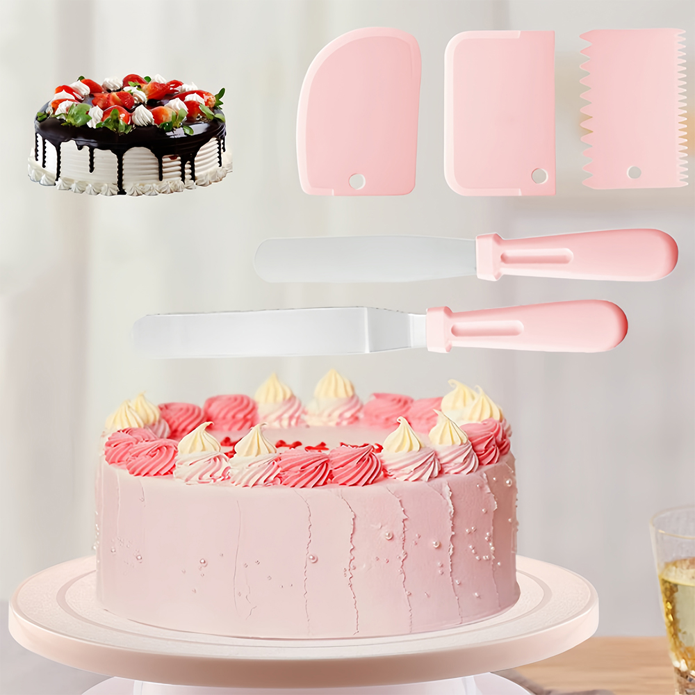 52Stck Kuchen Dekorieren Werkzeuge Bausatz Gebäck Plattenspieler Bausatz Rohrleitungen Düse Spritzbeutel einstellen Rotierenden Ständer Backen Werkzeuge Zubehör Bak