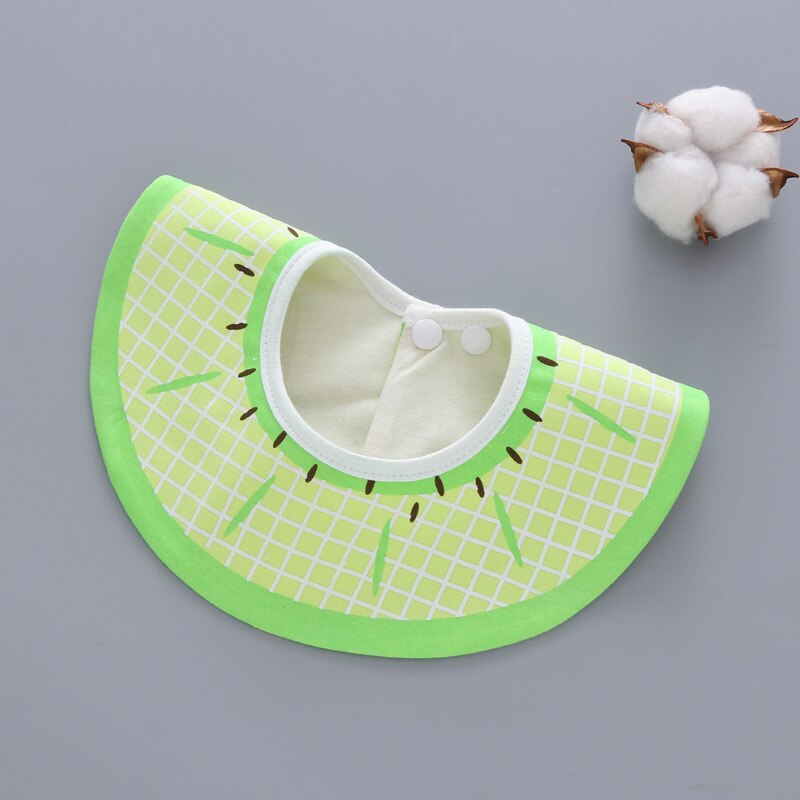 1 Pc Baby Kids feeding Bibs Round Bandana Waterproof Burp Apron Toddler Training Bib Dribble Towel Infant Eating Assistant Scarf: Red