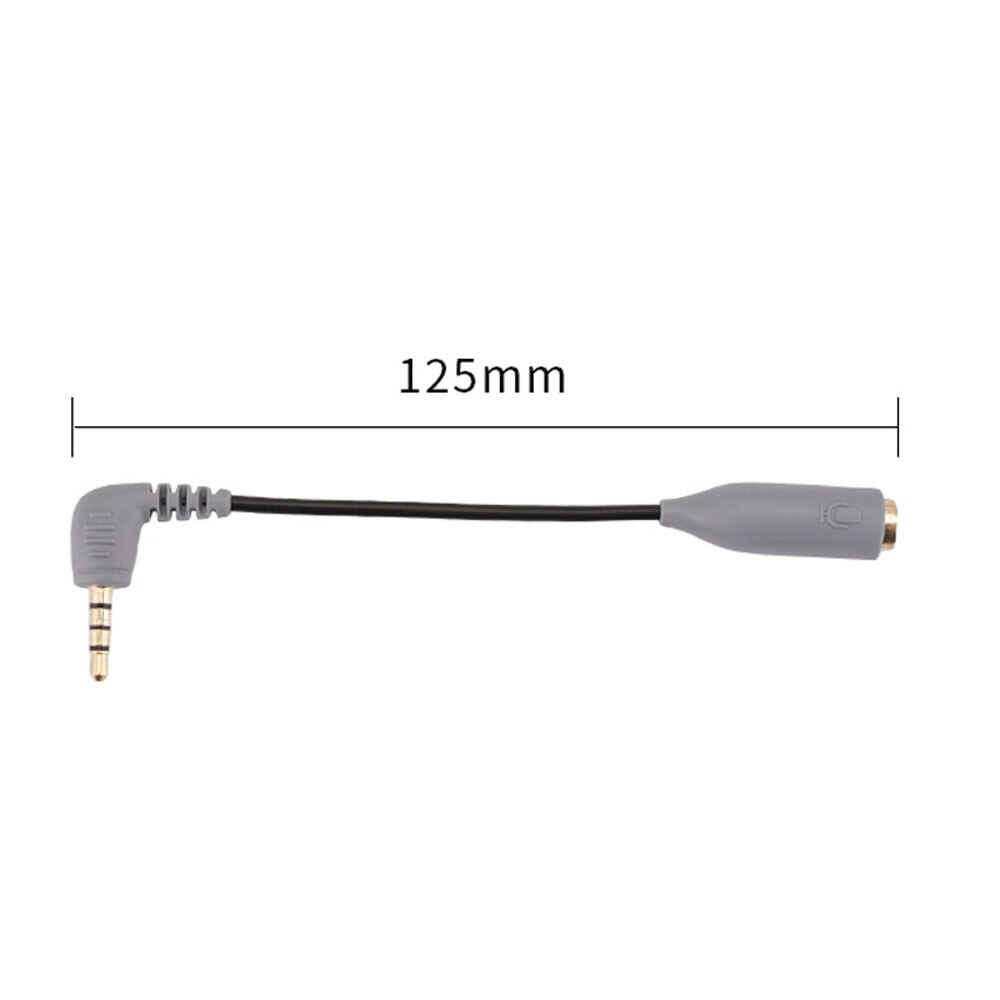 remplacement SC4 Microphone câble pour Rode 3.5mm TRRS mâle à femelle TRS adaptateur Microphone accessoires