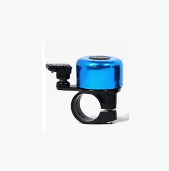 Bicycle Bell Alloy Mountain Bike Horn Sound Alarm For Safety outdoor Cycling Handlebar Protective Bell Ring Bike Accessories: blue