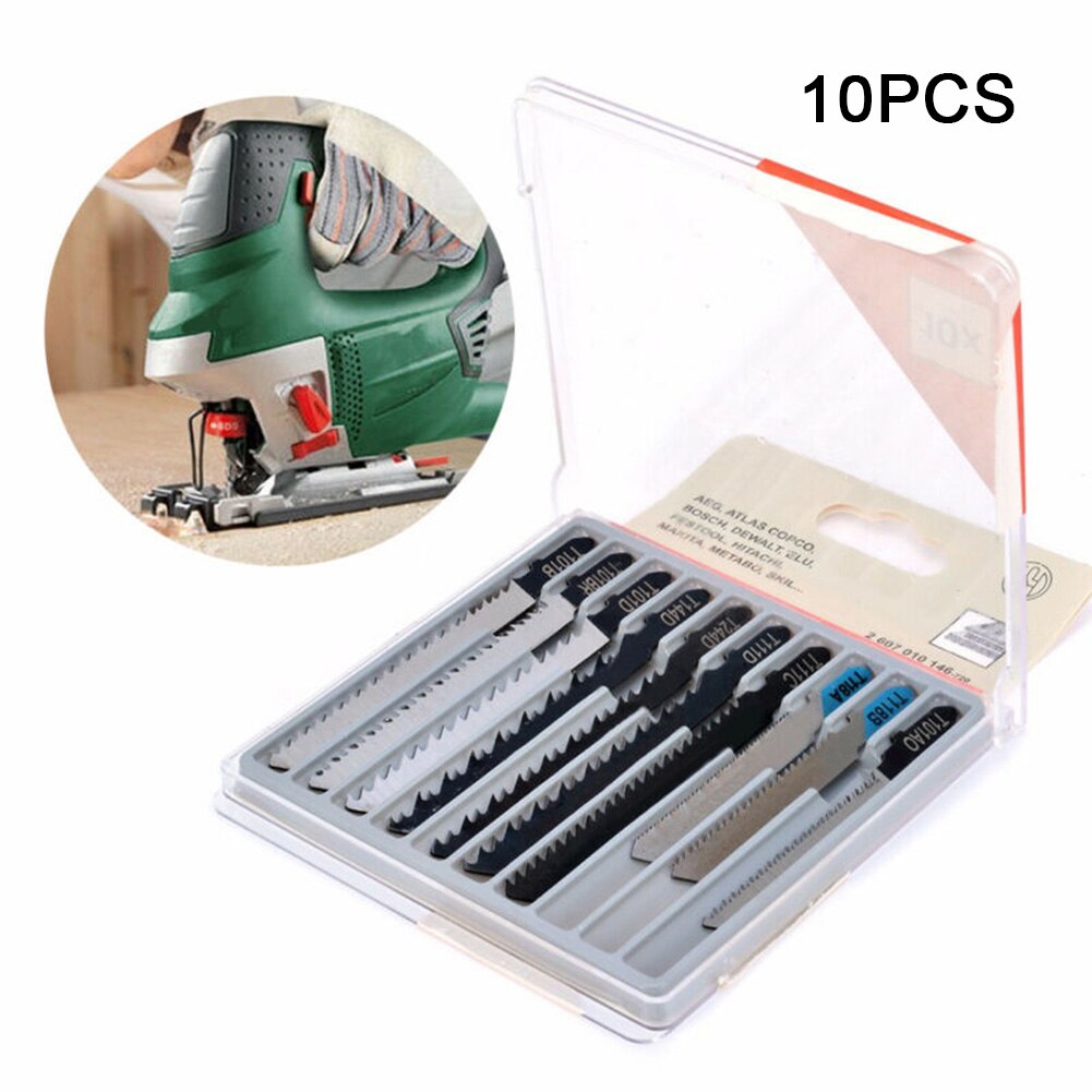 Pack Jigsaw Blades Lot High-carbon steel Tools Replacement Accessories