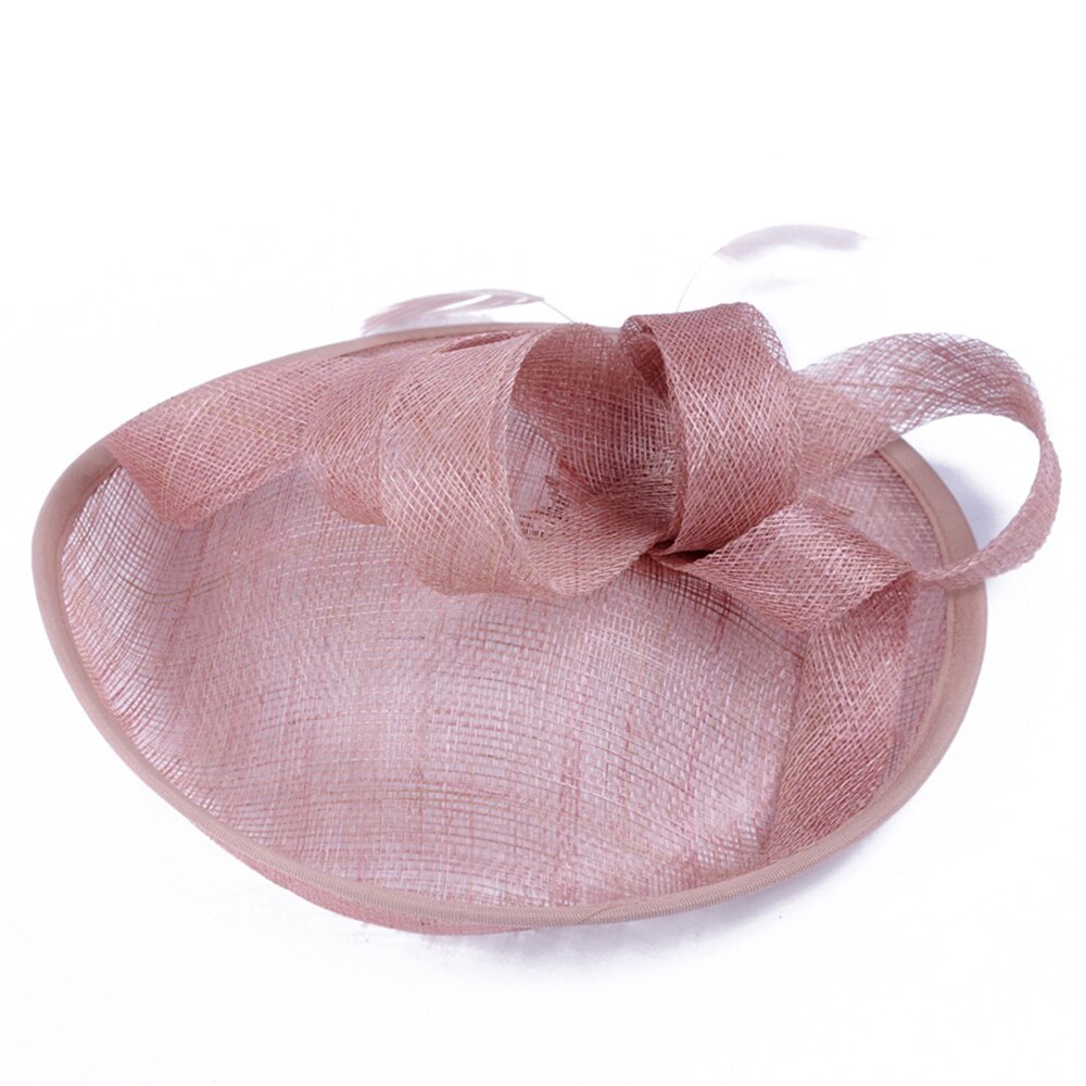 Chapeaux de mariée Vintage, filets de mariée, accessoires de mariage, cache-oiseaux rose pour mariage,