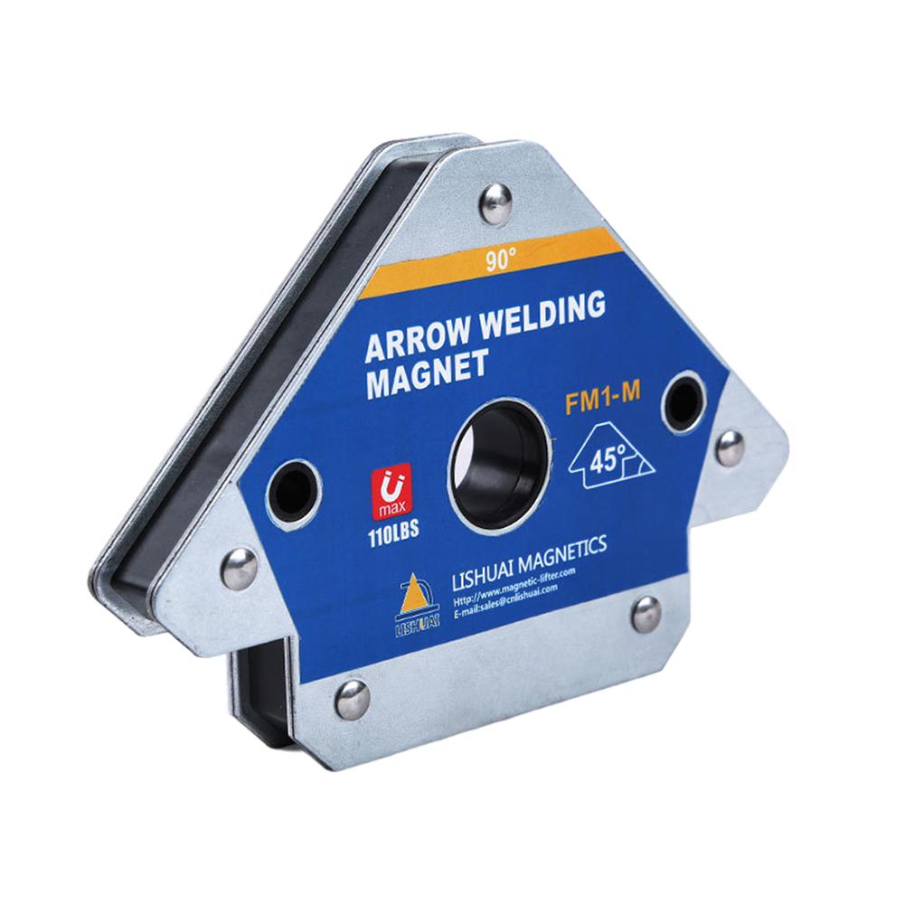 1/2Pcs/Set Welding Tool Multi-angle Solder Magnet Holder No Deformation Corrosion Resistance Arrow Clamp Welding Fixer: FM1M 1pcs