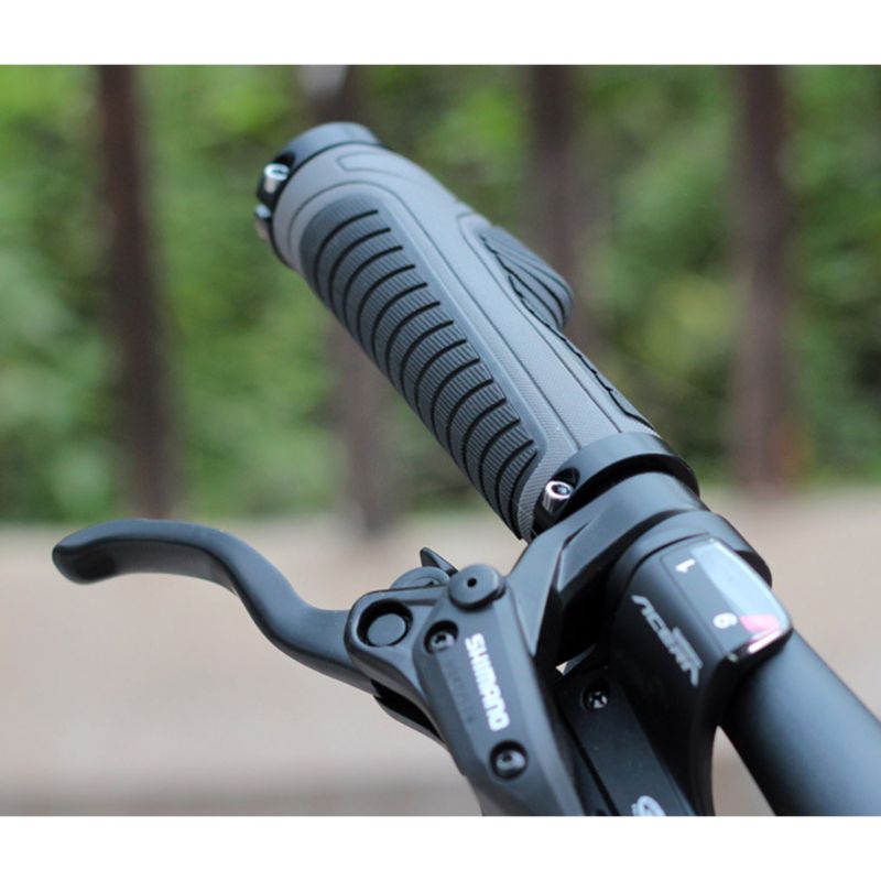 1 Paar Fietsstuur Grip Lock Op Anti-Slip Cover Voor Racefiets Rijden Schokabsorptie Slijtvastheid Fietsen