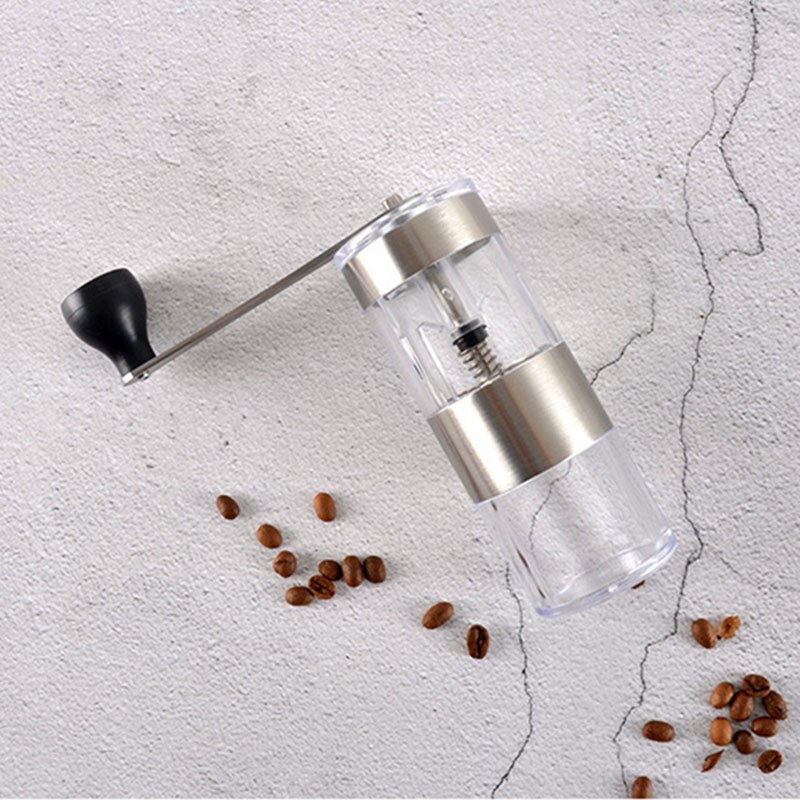 Portable Barista Tools Manual Coffee Grinder Cappuccino Latte For Kitchen Cafe Maker Machine Washable Mini Cafe Grinder