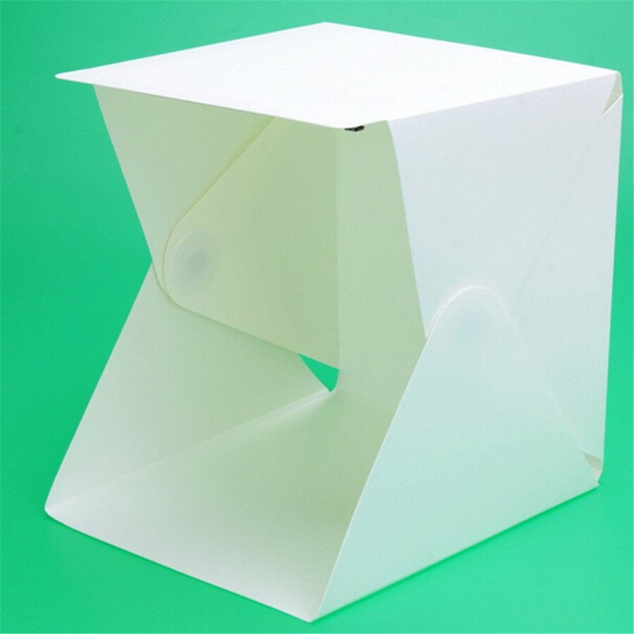 Folding Mini Portable Lightbox LED Desktop Shooting Softbox Photography Light Tent Kit Lightbox Photo Studio Accessories