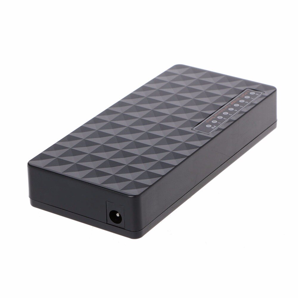 Novo 8-port 10/100 mbps ethernet rede switch hub desktop mini rápido lan switcher adaptador com plugue da ue fonte de alimentação preto c26