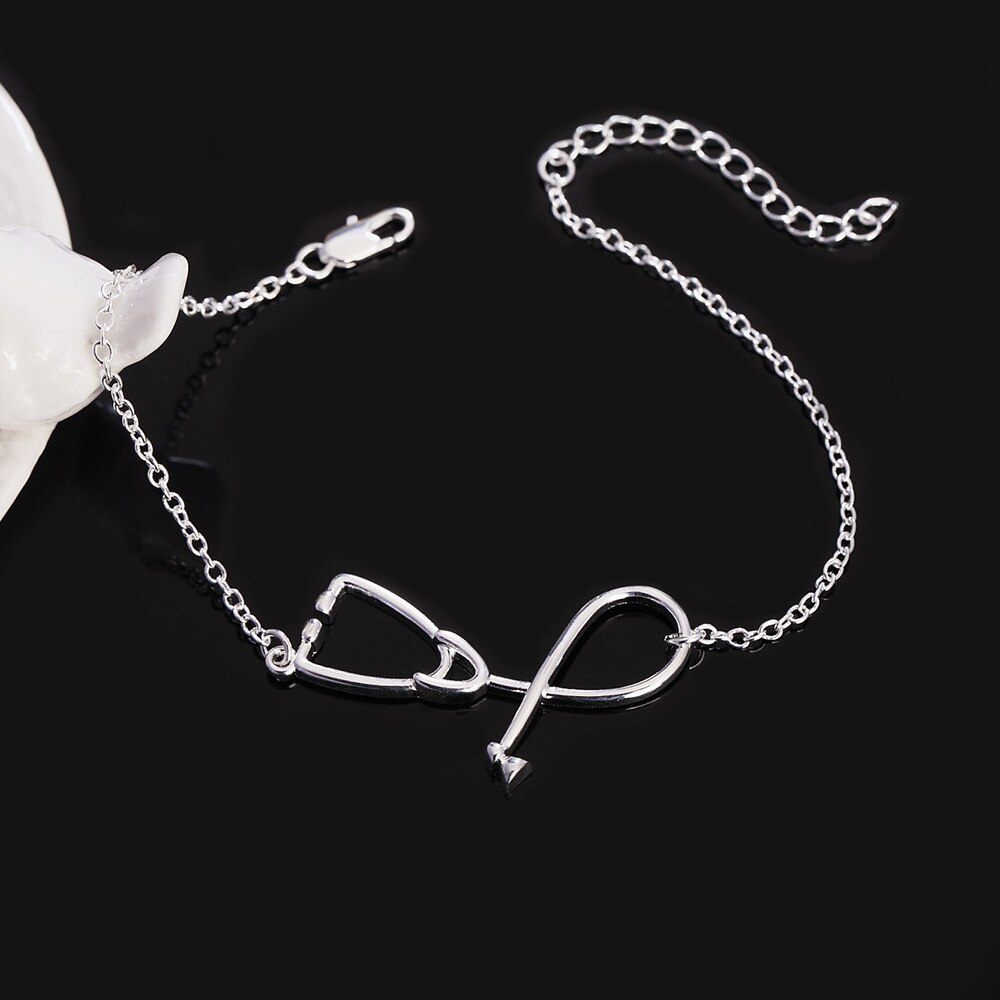 Exquisite 925 Sterling Silver Bracelet Ing Style Silver Bracelet For Woman 2 orders