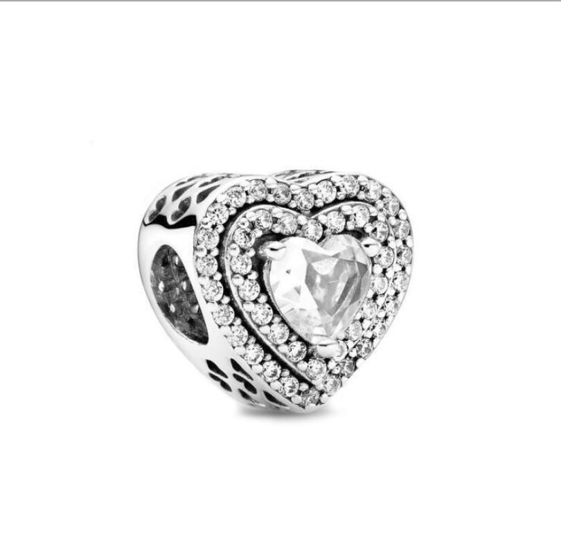 Winter 925 Sterling Silver Beads Stars and snowflakes Charm fit Original Pan Bracelet Christmas Jewelry: 10
